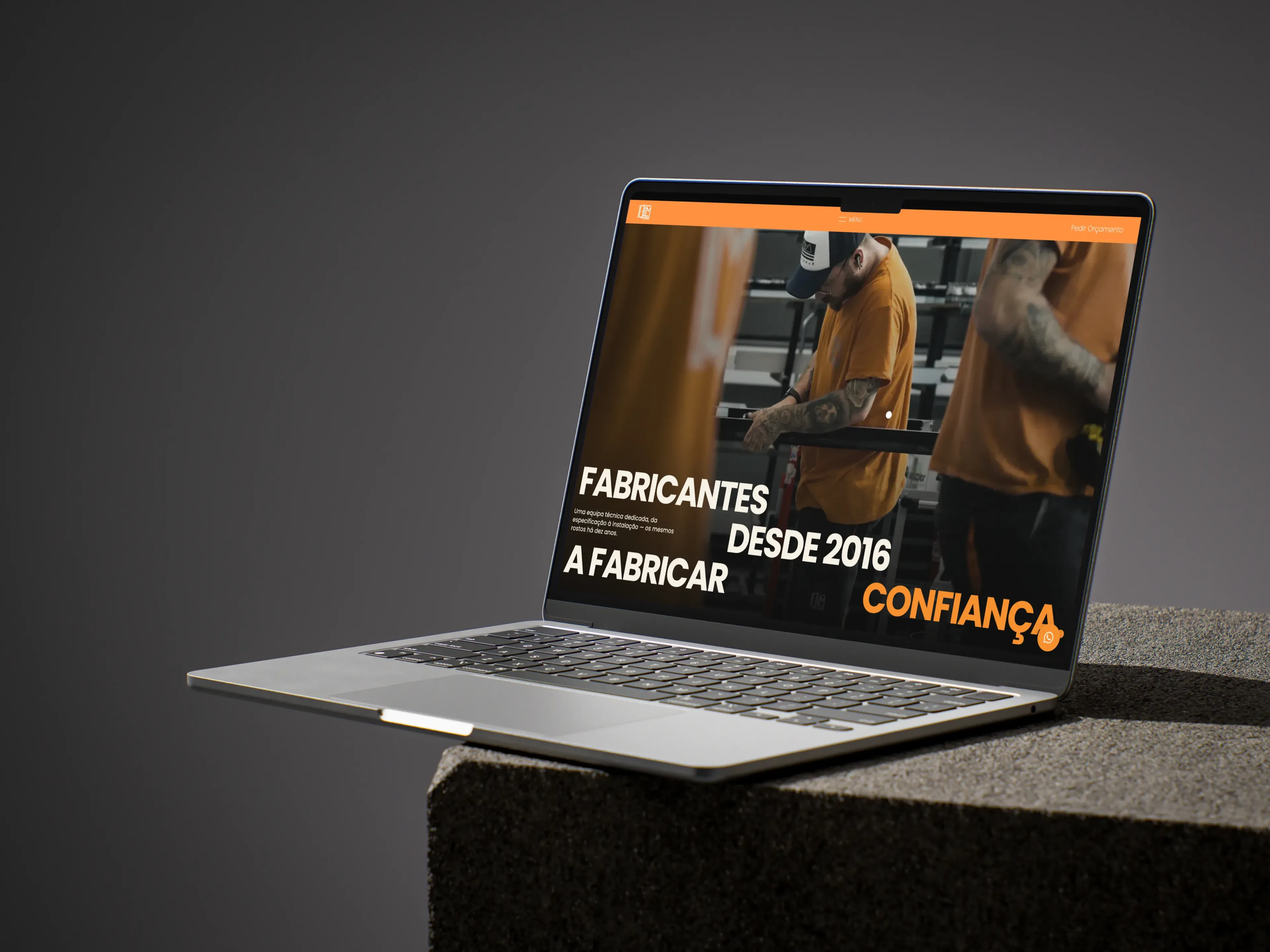 BLM Aluminios — Website de Design e Desenvolvimento
